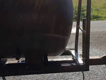 Bild 5:Scheiterwagen Holzwagen Wassertank Kombination