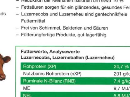 Bild 4:Stroh, Pferdeheu, Heißluftluzerne