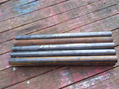 10 Rest Rohre Dm. 33,7 mm