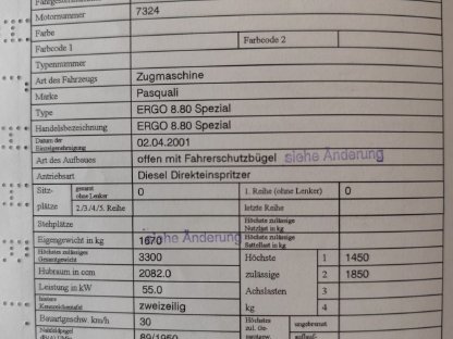 Bild 5:Pasquali Ergo 8.80 Spezial, Kippmulde und Häcksler