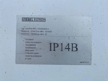 Bild 4:Luftwärmepumpe Stiebel Eltron WLP 33