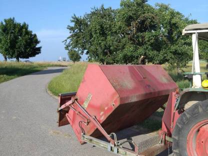 Pre-la Ladeschaufel hydr. Heckwanne Kippmulde