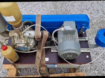 Bild 4:Strangko Melkmaschinen Vakuumpumpe SH20