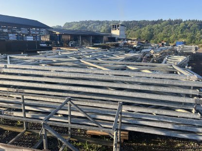 Bild 3:Leichtbauhalle 100x25 m und 12 m Höhe