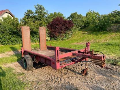 Bild 3:Baggeranhänger Tieflader