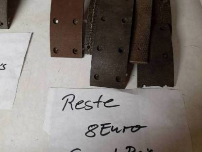 Bild 5:Verschiedene Bremsbeläge