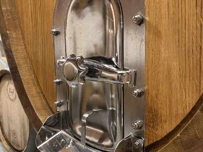 Bild 2:Holzfass aus Eiche 1.000 l oval