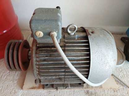 Bild 5:Elektromotor Starkstrom 7,5kw