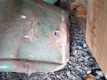 Bild 3:Steyr T80 T84 Oldtimer Kotflügelmaske