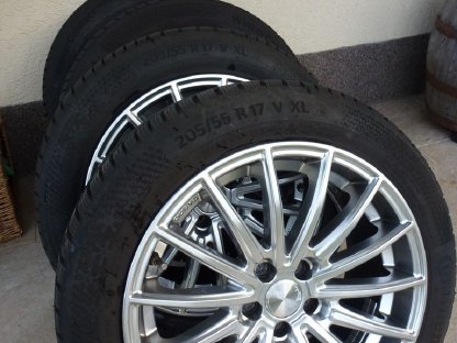 Bild 2:VW T-Cross Winterkompletträder 205/55 R17