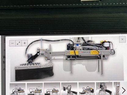 Unkrautbürste Hydraulisch
