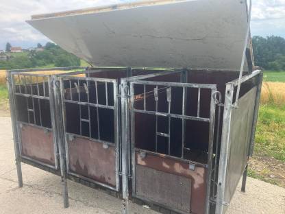 Kälberhütten, Kälberbox, Kälberstand