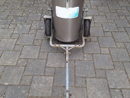 Milchtank Etscheid 85 l + Transportwagen