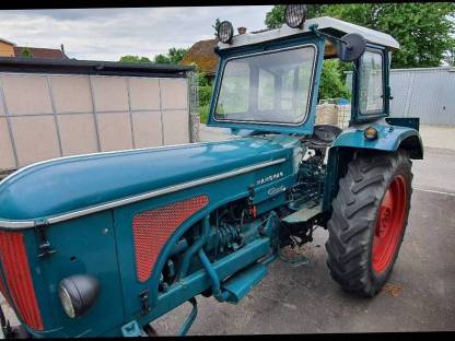 Bild 3:Oldtimer Traktor Hanomag