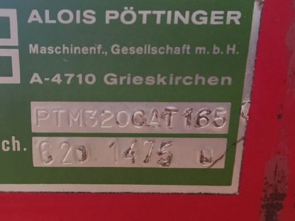 Trommelmähwerk Pöttinger CAT 165
