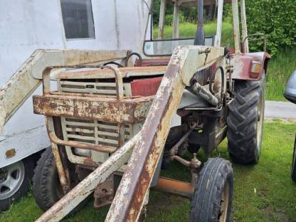 Steyr 540 Motor, top, nur Teile