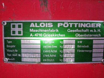 Bild 6:Ladewagen Pöttinger Ernteboss II