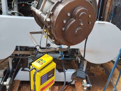 Bild 3:El. Seilwinde