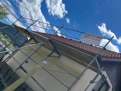 Bild 4:Fassadengerüst