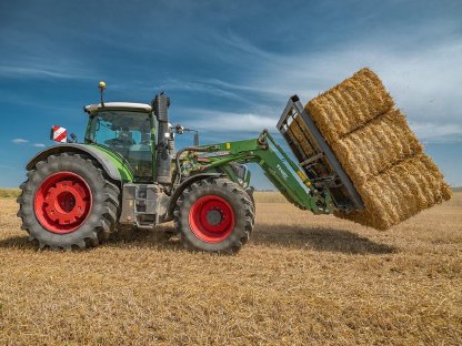 Bild 4:Stroh - Ernte 2025