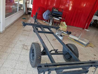 Traktor Oldtimer Anhänger Rahmen