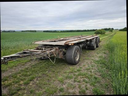 3-Achs-Anhänger für Hakenliftcontainer