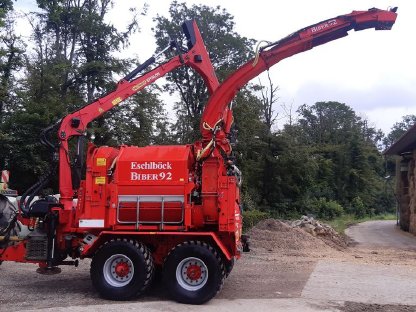 Bild 3:Holzhäcksler Eschlböck Biber 92 ZK, Top Zustand, nur 1.890 Bstd.