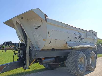 Fliegl Stonemaster 252, Erdmulde, Kieskipper, Muldenkipper