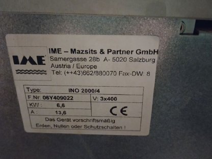 Bild 2:Selbstversorger aufgepasst! IME Steinbackofen 2000/4
