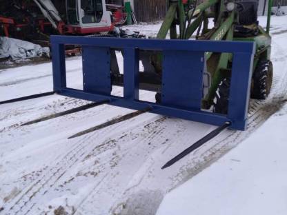 Bild 4:Ballengabel für Großpacken