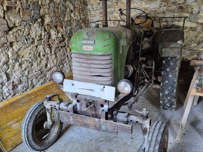 Bild 7:Steyr 80a inkl. Kotblechsitzen