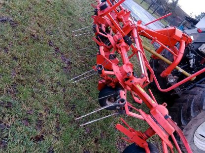 Bild 5:Kuhn GF 5801 MH Wender, Zetter, Heuwender