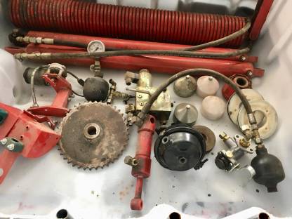 Bild 2:Gebrauchte div. Ersatzteile für WELGA Presse RP 545