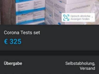 Bild 3:Corona Tests