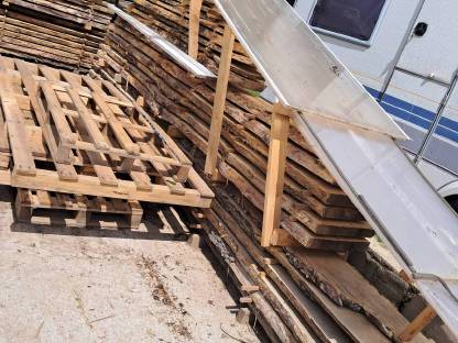 Bild 2:Eichenpfosten