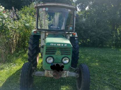 Deutz 5006 mit Frontlader