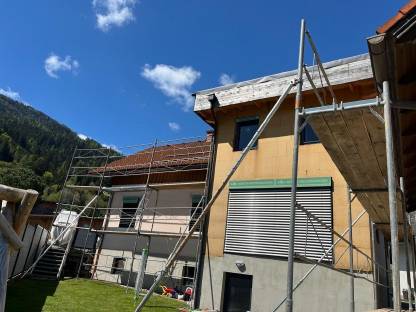 Bild 3:Fassadengerüst