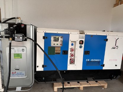 Notstromaggregat, -generator Javac SL ECO 50 KW