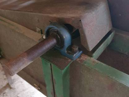 Bild 5:Wippsäge, Brennholzkreissäge, Kaheli Zapfwellensäge KS 700