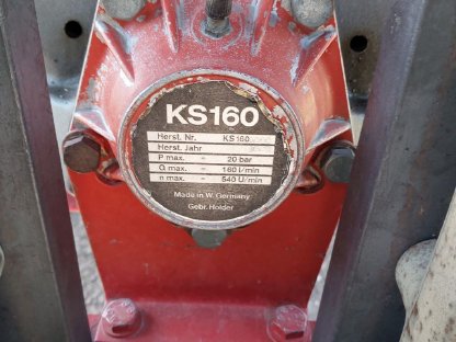 Bild 2:Fronttank Fendt GT