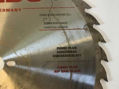 Bild 2:Kreissägeblatt Guhdo Piano Plus