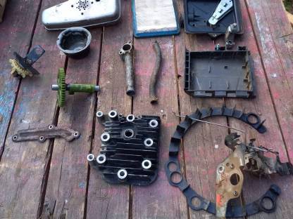 Rasenmäher Restteile Briggs & Stratton