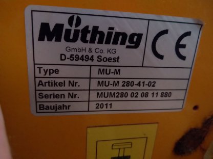 Bild 9:Müthing Rotorwelle M-Hammerschlegel