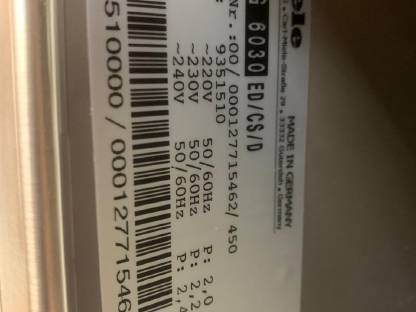 Bild 2:Dampfgarer Miele DG 6030