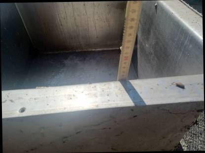 Bild 3:Nirosta Wanne