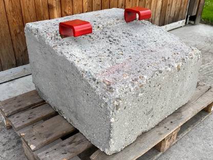 Frontgewicht, Heckgewicht ca. 400 kg