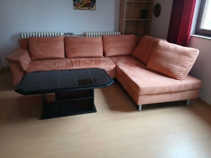 Eckbank gebraucht inkl. Couchtisch