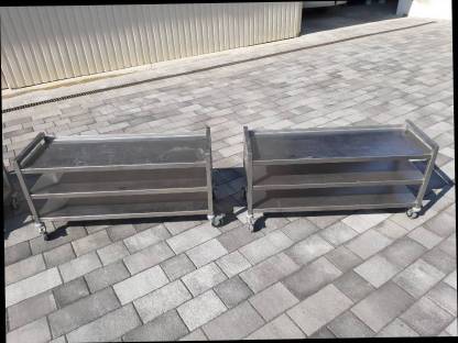 Bild 2:4 Stk. Nirosta-Wägen