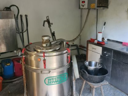 300l Milchtank mit Kühlung WET100R
