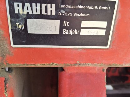 Bild 6:Düngerstreuer Kunstdüngerstreuer Mineraldüngerstreuer Rauch MDS 701